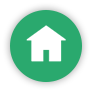 Green house icon